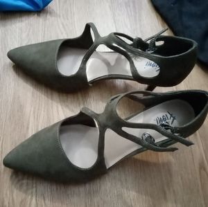 Two Inch Heels, Green